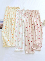 Cotton Printed Pajama Pants