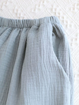 Ruffle Trim Cami Shorts Pajama Set