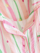 Cute Colorful Cotton Short Sleeve Pajamas