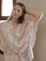 Kafiloe Whisper Floral Pajama Set