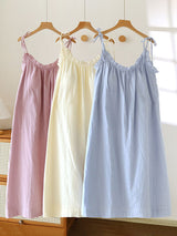 Solid Color Cami Shorts Pajama Set
