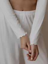 Ribbed Crew Neck Top and Pants Set