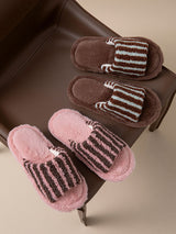 Stripe Clash Slippers