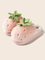 Strawberry Winter Slippers