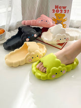 Cute Cloud Design Soft Indoor Slipper