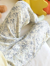 Printed Cotton Pajama Pants