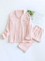 Soft Cotton Long Sleeve Pajama Set