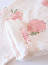 Peaches Print Cotton Pajama Set