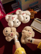 Playful Puppy Slippers