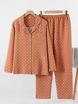 Snowflake Cotton Pajama Set