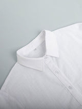 Bubble Sleeve Two Piece Shorts Set