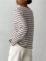 Basic Striped Sweater