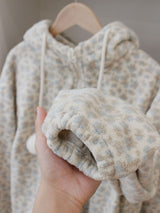 Hooded Fleece Two Piece Lounge Set