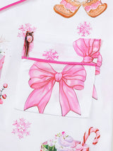 Kafiloe Christmas Printed Pajama Set