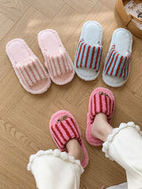 Stripe Clash Slippers