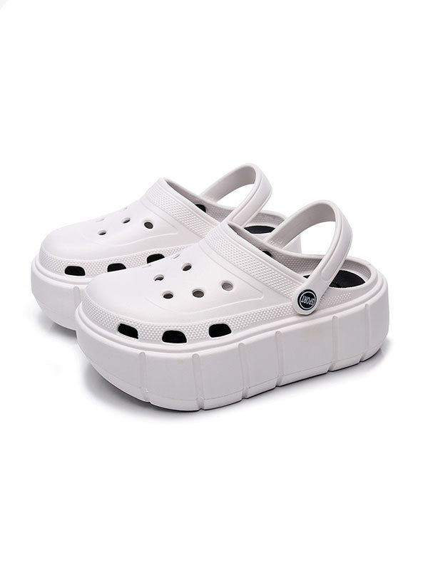 Basic Platform Crocs