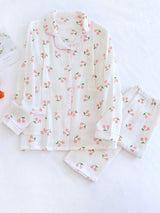 Cotton Floaral Nasuring Pajama Set