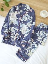 Conjunto de pijama con estampado de camisa