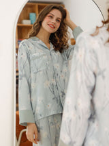 Kafiloe Mist Flower Pajama Set