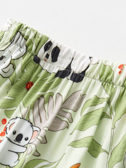 Bamboo Button Cotton Pajama Set