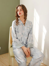 Kafiloe Mist Flower Pajama Set
