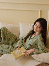 Kafiloe Bear Cotton Pajama Set