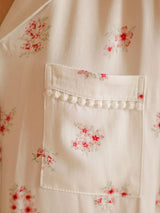 Kafiloe Peach Blossom Cluster Print Pajama Set