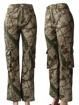 High Waist Camouflage Long Pants