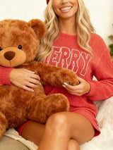 Kafiloe Merry Ribbed Lounge Shorts Set