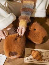 Sleepy Capybara Slippers