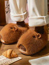 Sleepy Capybara Slippers
