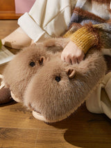 Sleepy Capybara Slippers