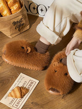 Sleepy Capybara Slippers