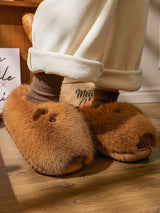 Sleepy Capybara Slippers