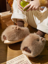 Sleepy Capybara Slippers