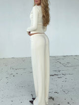 Low-Waist Sweater Set