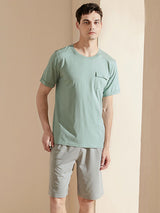 Modal T Shirt Mens Loungewear Set