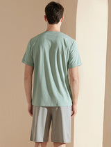 Modal T Shirt Mens Loungewear Set