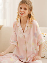 Summer Cute Print Cotton Pajamas