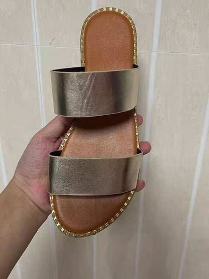 Two Strap Slippers