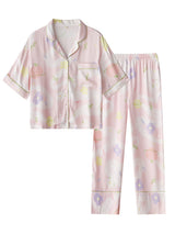 Summer Cute Print Cotton Pajamas