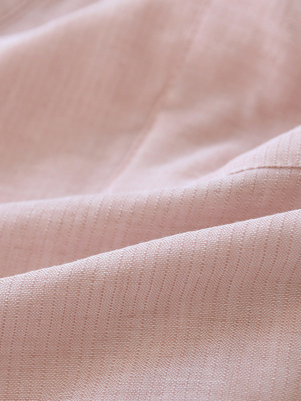 Solid Couple Cotton Robe Pajamas Set - Kafiloe