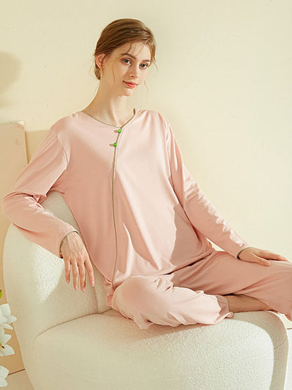 Chinese Style Modal Pajamas Set