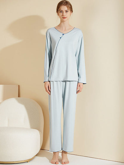 Traditional Style Modal Pajamas Set
