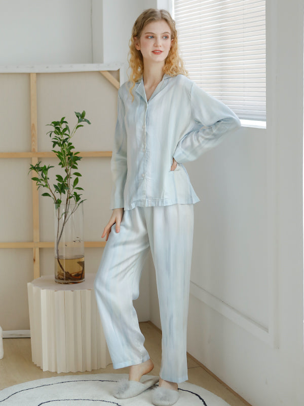 Print Cotton Home Pajama Set