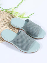 Knitted Flat Slippers - Kafiloe