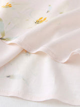 Casual Flower Print Cotton Nightdress - Kafiloe