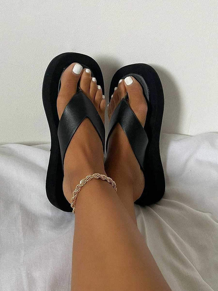Casual Clip Toe Slippers