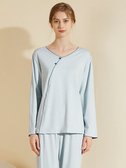 Traditional Style Modal Pajamas Set