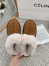 Pantuflas de forro polar suave para botas de nieve
